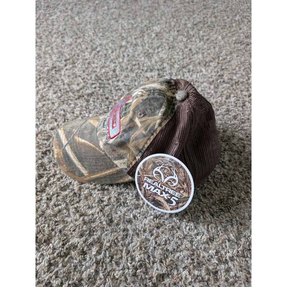 Banded Gear Trucker Cap Hat MAX-5 Camo Brown Mesh W/ B Logo Adjustable Strapback